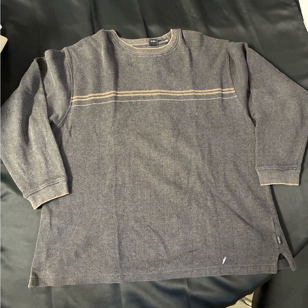 Arrow Charcoal Knit Sweater